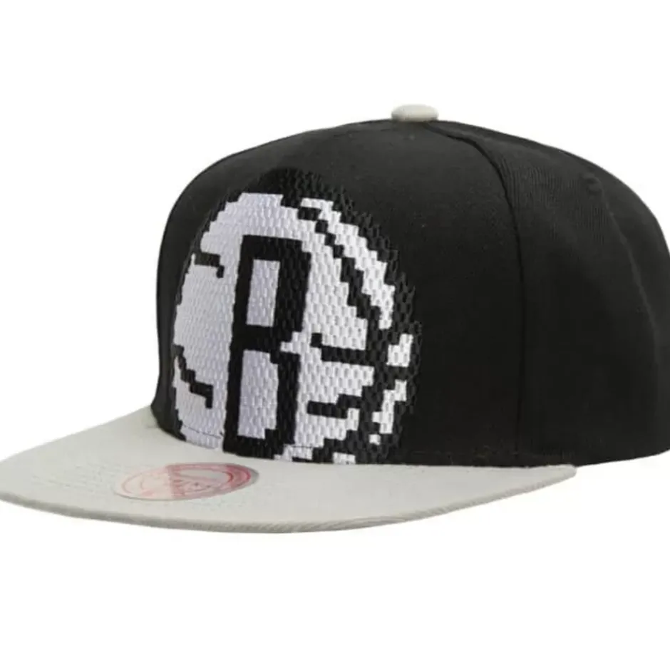 Mitchell & Ness Snapback-8 Bit Xl Snapback Hwc Brooklyn Nets