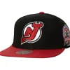 Mitchell & Ness Snapback-2 Tone Side Patch Snapback New Jersey Devils