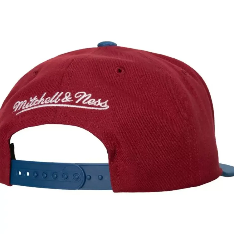 Mitchell & Ness Snapback-2 Tone Side Patch Snapback Colorado Avalanche
