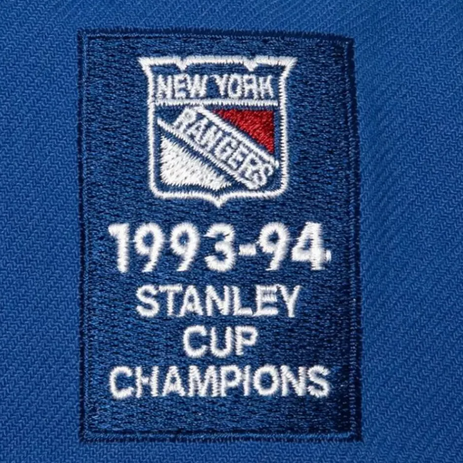 Mitchell & Ness Snapback-2 Tone Side Patch Snapback New York Rangers