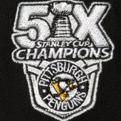 Mitchell & Ness Snapback-2 Tone Side Patch Snapback Pittsburgh Penguins
