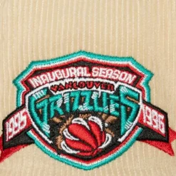 Mitchell & Ness Fitted-2 Tone Team Cord Fitted Hwc Vancouver Grizzlies