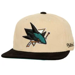 Mitchell & Ness Fitted-2 Tone Team Cord Fitted San Jose Sharks