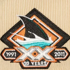 Mitchell & Ness Fitted-2 Tone Team Cord Fitted San Jose Sharks