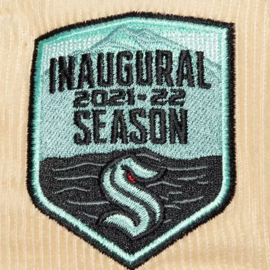 Mitchell & Ness Fitted-2 Tone Team Cord Fitted Seattle Kraken