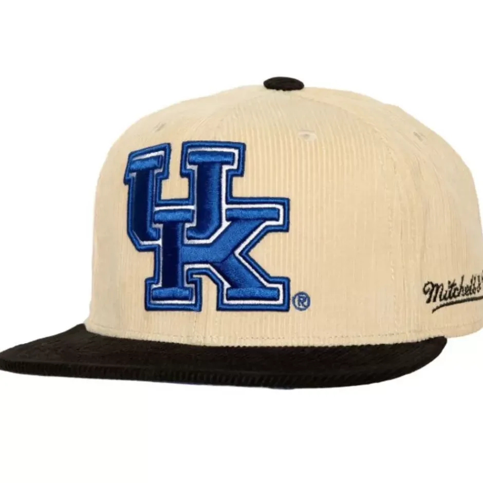 Mitchell & Ness Fitted-2 Tone Team Cord Fitted University Of Kentucky