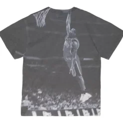 Men Mitchell & Ness T-Shirts & Tops-Above The Rim Sublimated Ss Tee Philadelphia 76Ers Allen Iverson