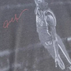 Men Mitchell & Ness T-Shirts & Tops-Above The Rim Sublimated Ss Tee Philadelphia 76Ers Allen Iverson