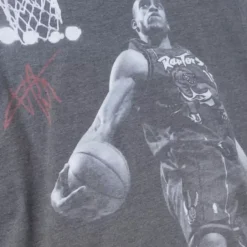 Men Mitchell & Ness T-Shirts & Tops-Above The Rim Sublimated Ss Tee Toronto Raptors Vince Carter
