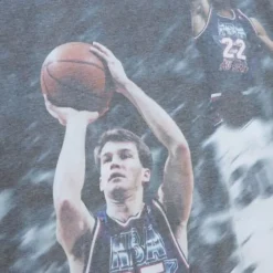 Men Mitchell & Ness T-Shirts & Tops-Above The Rim Sublimated S/S Tee Cleveland Cavaliers