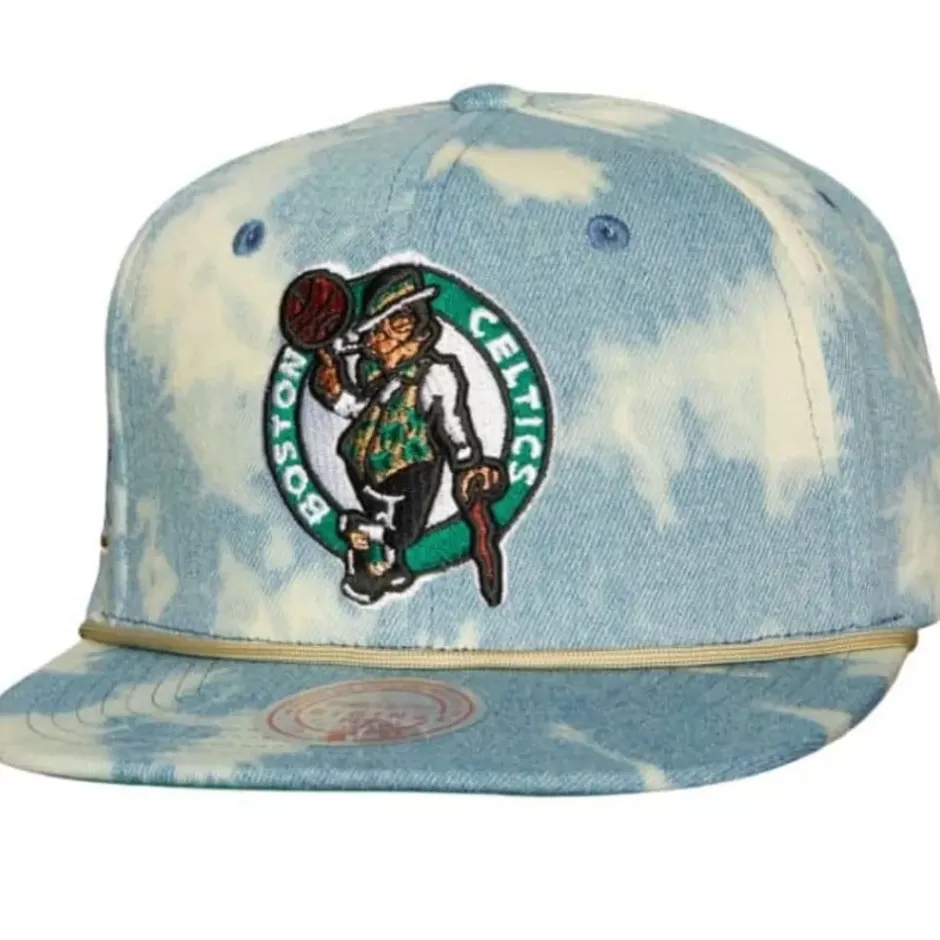 Mitchell & Ness Snapback-Acid Wash Snapback Boston Celtics