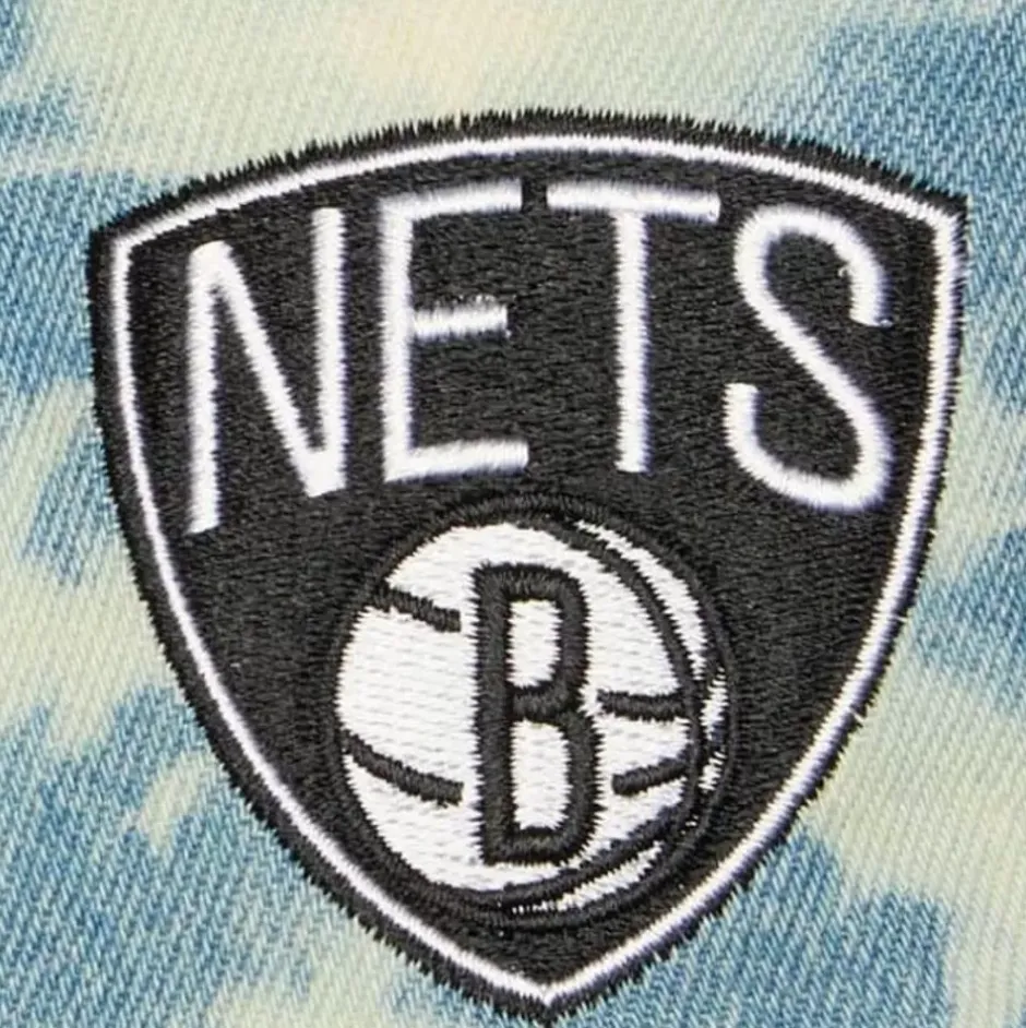 Mitchell & Ness Snapback-Acid Wash Snapback Brooklyn Nets
