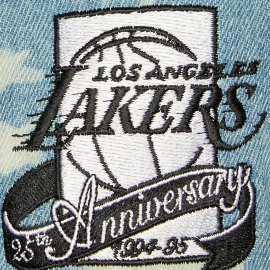 Mitchell & Ness Snapback-Acid Wash Snapback Los Angeles Lakers