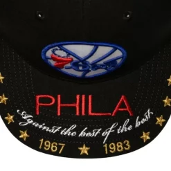 Mitchell & Ness Snapback-Against The Best Pro Snapback Hwc Philadelphia 76Ers