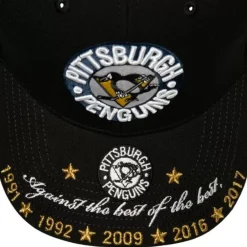 Mitchell & Ness Snapback-Against The Best Pro Snapback Vntg Pittsburgh Penguins