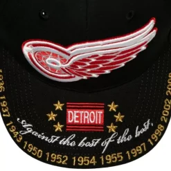 Mitchell & Ness Snapback-Against The Best Pro Snapback Vntg Detroit Red Wings