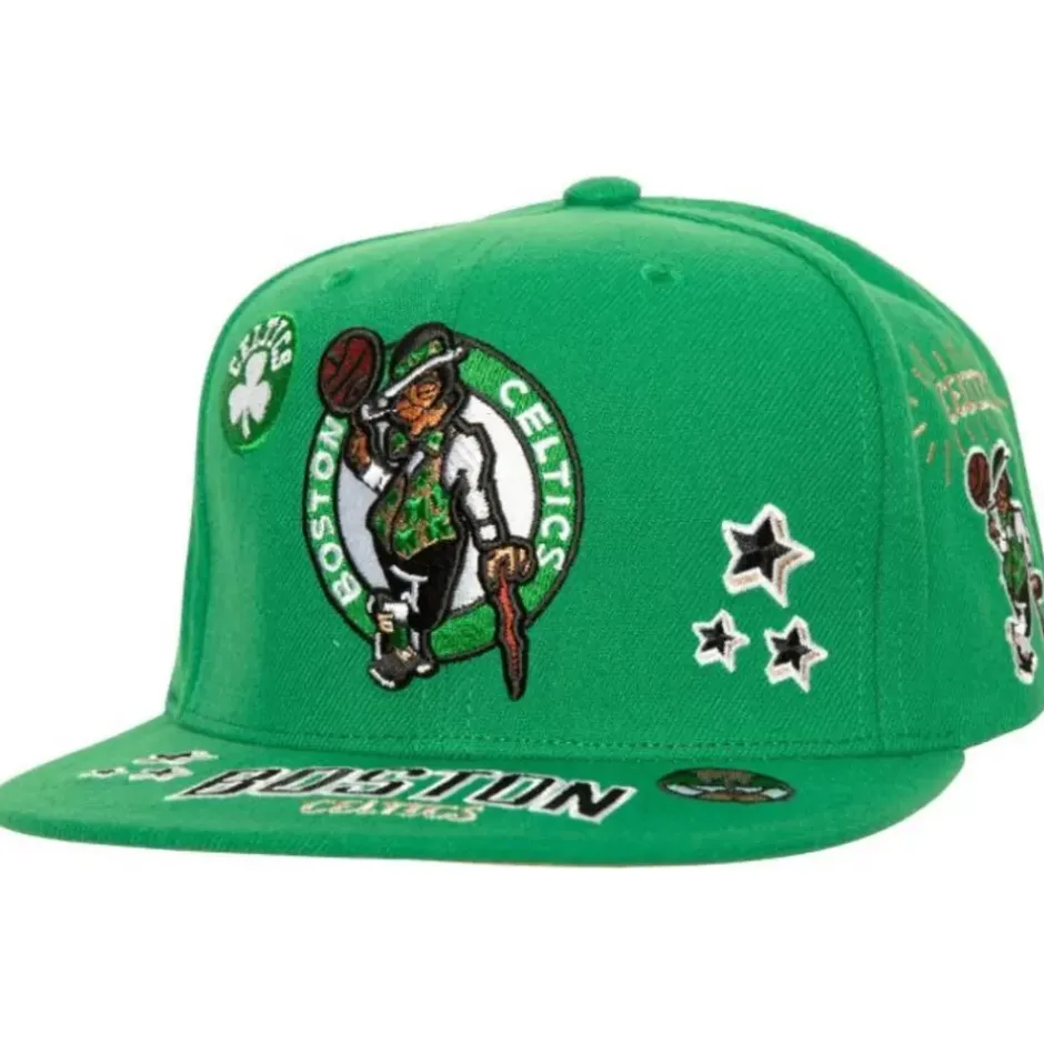 Mitchell & Ness Snapback-All Out Snapback Boston Celtics