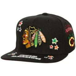 Mitchell & Ness Snapback-All Out Snapback Chicago Blackhawks