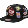 Mitchell & Ness Snapback-All Over Conference Deadstock Snapback Hwc West
