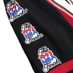 Men Mitchell & Ness T-Shirts & Tops-All Over Crew 2.0 Chicago Bulls