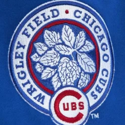 Men Mitchell & Ness T-Shirts & Tops-All Over Crew 2.0 Chicago Cubs