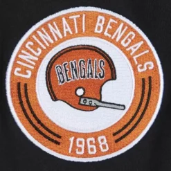 Men Mitchell & Ness T-Shirts & Tops-All Over Crew 2.0 Cincinnati Bengals