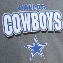 Men Mitchell & Ness T-Shirts & Tops-All Over Crew 2.0 Dallas Cowboys