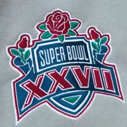 Men Mitchell & Ness Hoodies & Sweatshirts-All Over Crew 3.0 Dallas Cowboys