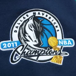 Men Mitchell & Ness Hoodies & Sweatshirts-All Over Crew 3.0 Dallas Mavericks