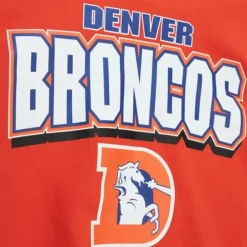 Men Mitchell & Ness T-Shirts & Tops-All Over Crew 2.0 Denver Broncos