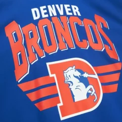 Men Mitchell & Ness Hoodies & Sweatshirts-All Over Crew 3.0 Denver Broncos