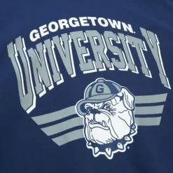 Men Mitchell & Ness Hoodies & Sweatshirts-All Over Crew 3.0 Georgetown University