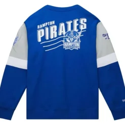 Men Mitchell & Ness Hoodies & Sweatshirts-All Over Crew 3.0 Hampton University