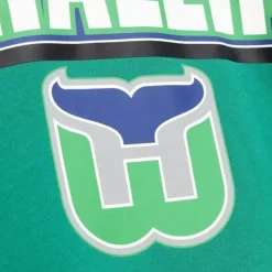 Men Mitchell & Ness Hoodies & Sweatshirts-All Over Crew 2.0 Hartford Whalers