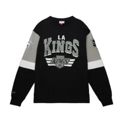 Men Mitchell & Ness Hoodies & Sweatshirts-All Over Crew 3.0 Los Angeles Kings