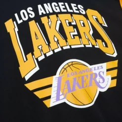 Men Mitchell & Ness Hoodies & Sweatshirts-All Over Crew 3.0 Los Angeles Lakers