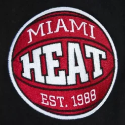 Men Mitchell & Ness T-Shirts & Tops-All Over Crew 2.0 Miami Heat