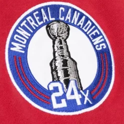 Men Mitchell & Ness Hoodies & Sweatshirts-All Over Crew 2.0 Montreal Canadiens