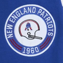 Men Mitchell & Ness T-Shirts & Tops-All Over Crew 2.0 New England Patriots