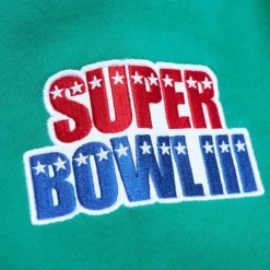 Men Mitchell & Ness Hoodies & Sweatshirts-All Over Crew 3.0 New York Jets