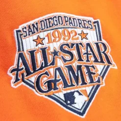 Men Mitchell & Ness Hoodies & Sweatshirts-All Over Crew 3.0 San Diego Padres