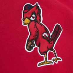 Men Mitchell & Ness Hoodies & Sweatshirts-All Over Crew 3.0 St. Louis Cardinals