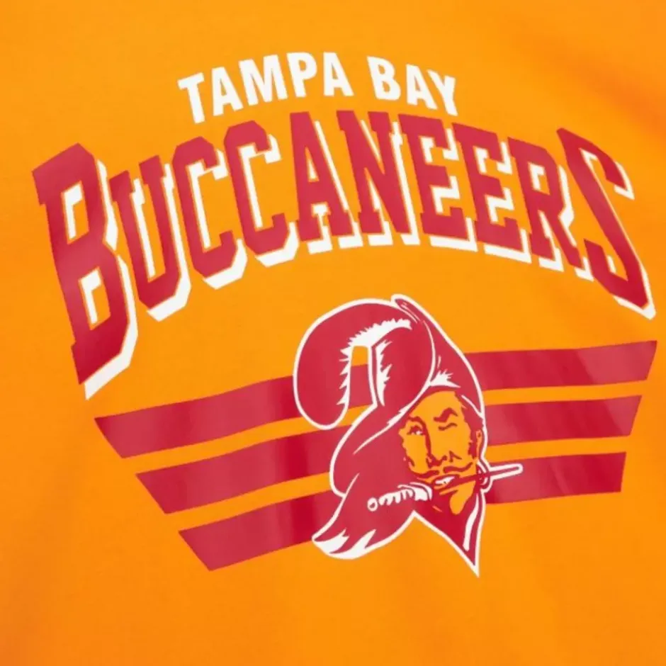 Men Mitchell & Ness Hoodies & Sweatshirts-All Over Crew 3.0 Tampa Bay Buccaneers