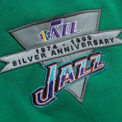 Men Mitchell & Ness Hoodies & Sweatshirts-All Over Crew 3.0 Utah Jazz