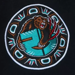 Men Mitchell & Ness Hoodies & Sweatshirts-All Over Crew 3.0 Vancouver Grizzlies