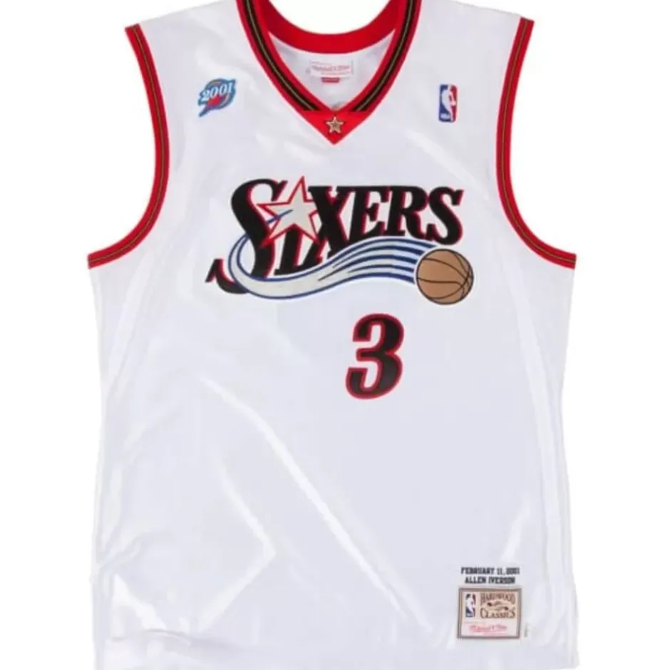 Mitchell & Ness Nba Authentic-Allen Iverson 2001-02 Authentic Jersey Philadelphia 76Ers