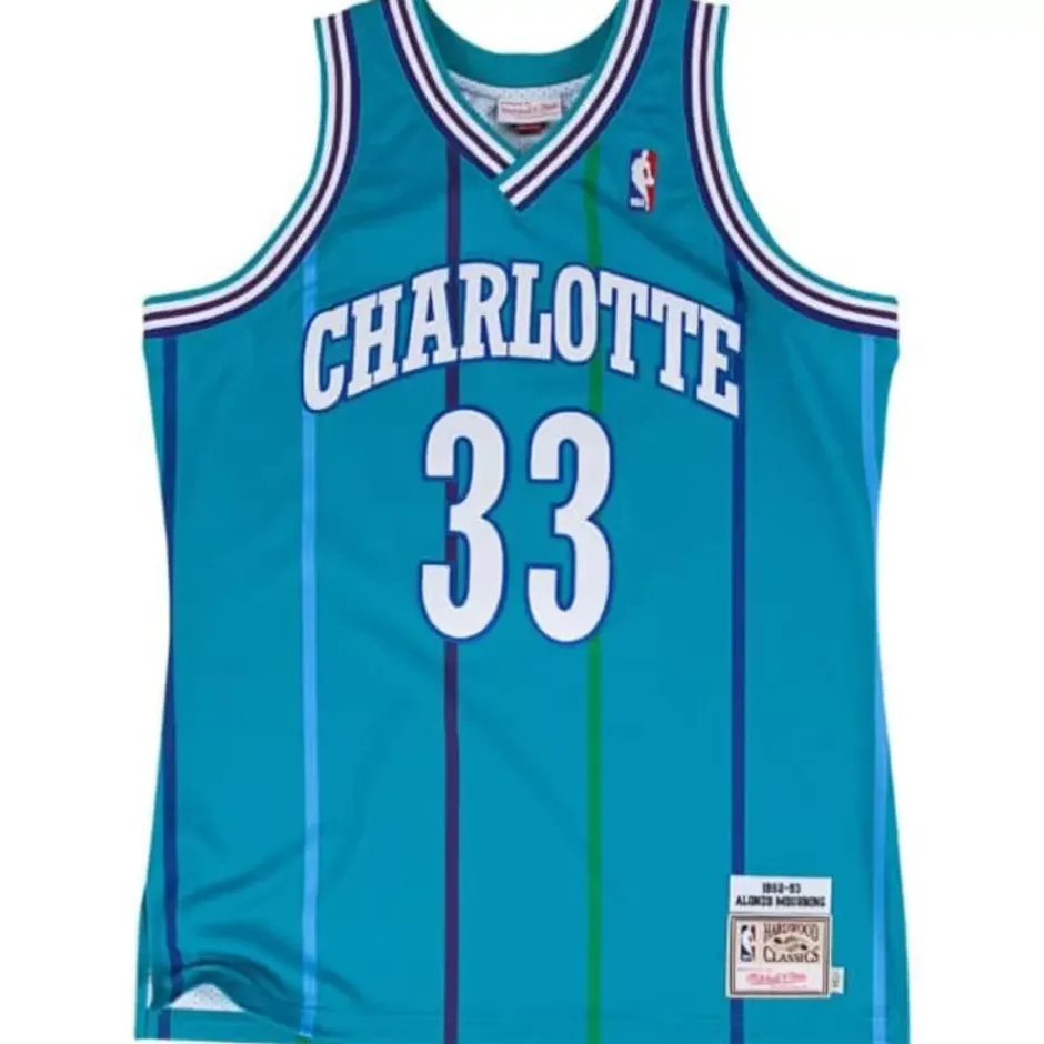 Mitchell & Ness Nba Authentic-Alonzo Mourning 1992-93 Authentic Jersey Charlotte Hornets