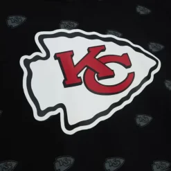 Men Mitchell & Ness Hoodies & Sweatshirts-Aop Fleece Hoodie Kansas City Chiefs