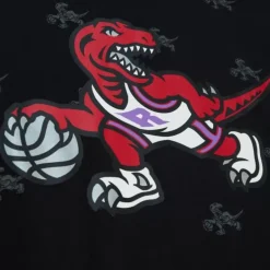 Men Mitchell & Ness Hoodies & Sweatshirts-Aop Fleece Hoodie Toronto Raptors