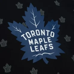 Men Mitchell & Ness Hoodies & Sweatshirts-Aop Fleece Hoodie Toronto Maple Leafs